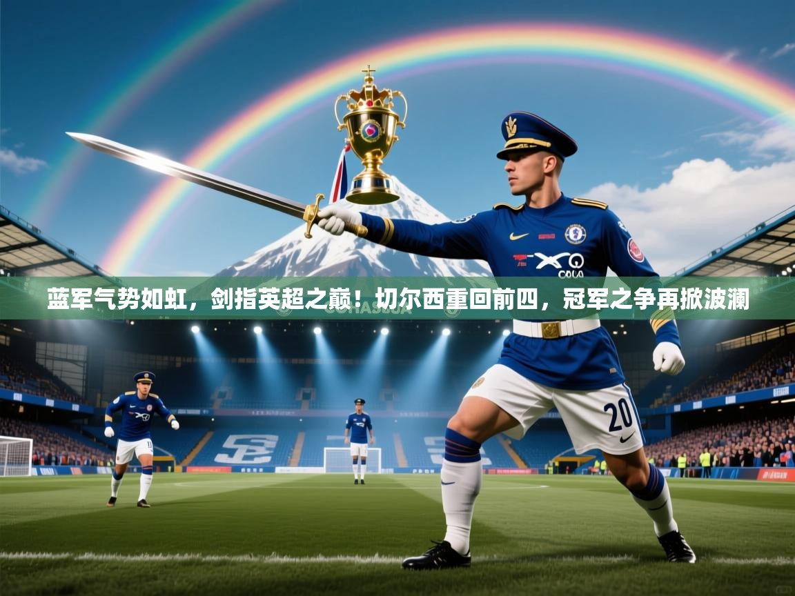 蓝军气势如虹，剑指英超之巅！切尔西重回前四，冠军之争再掀波澜