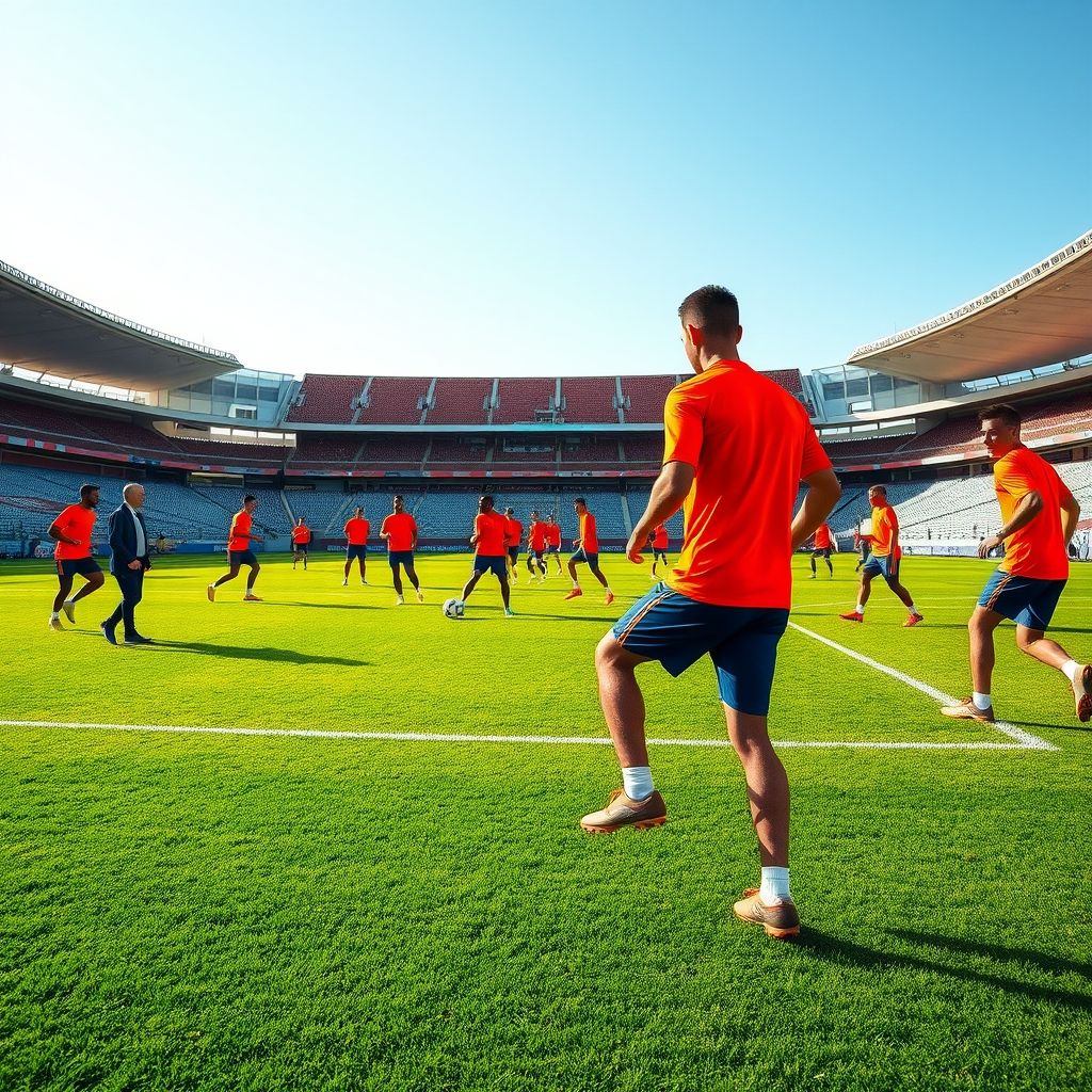 爱游戏地址-河床赛前训练公开，备战世俱杯冲刺